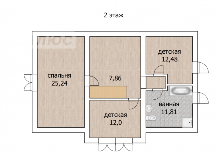 Коттедж/дом Полевая улица, 19