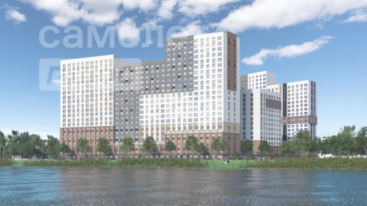 1-комн квартира в новом доме Лесопарковая улица