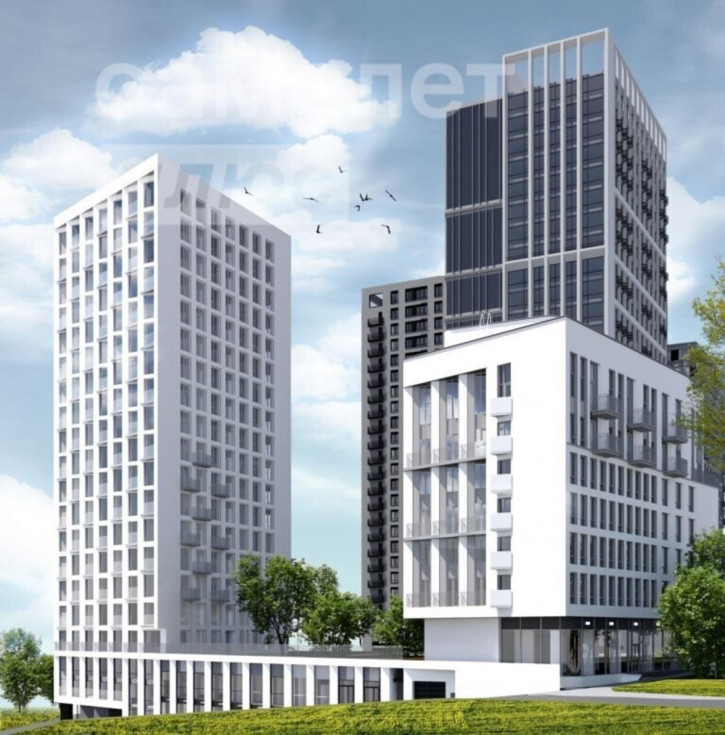 2-комн квартира в новом доме Коммунистическая улица