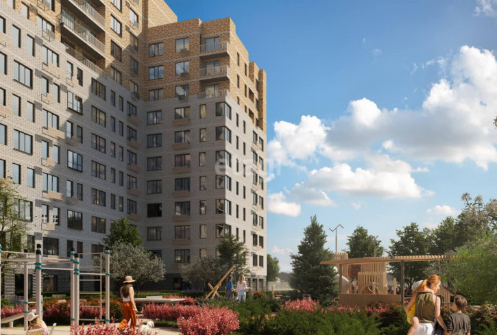 3-комн квартира в новом доме Полевая, 108