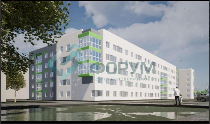 3-комн квартира Молодежная ул, 4А