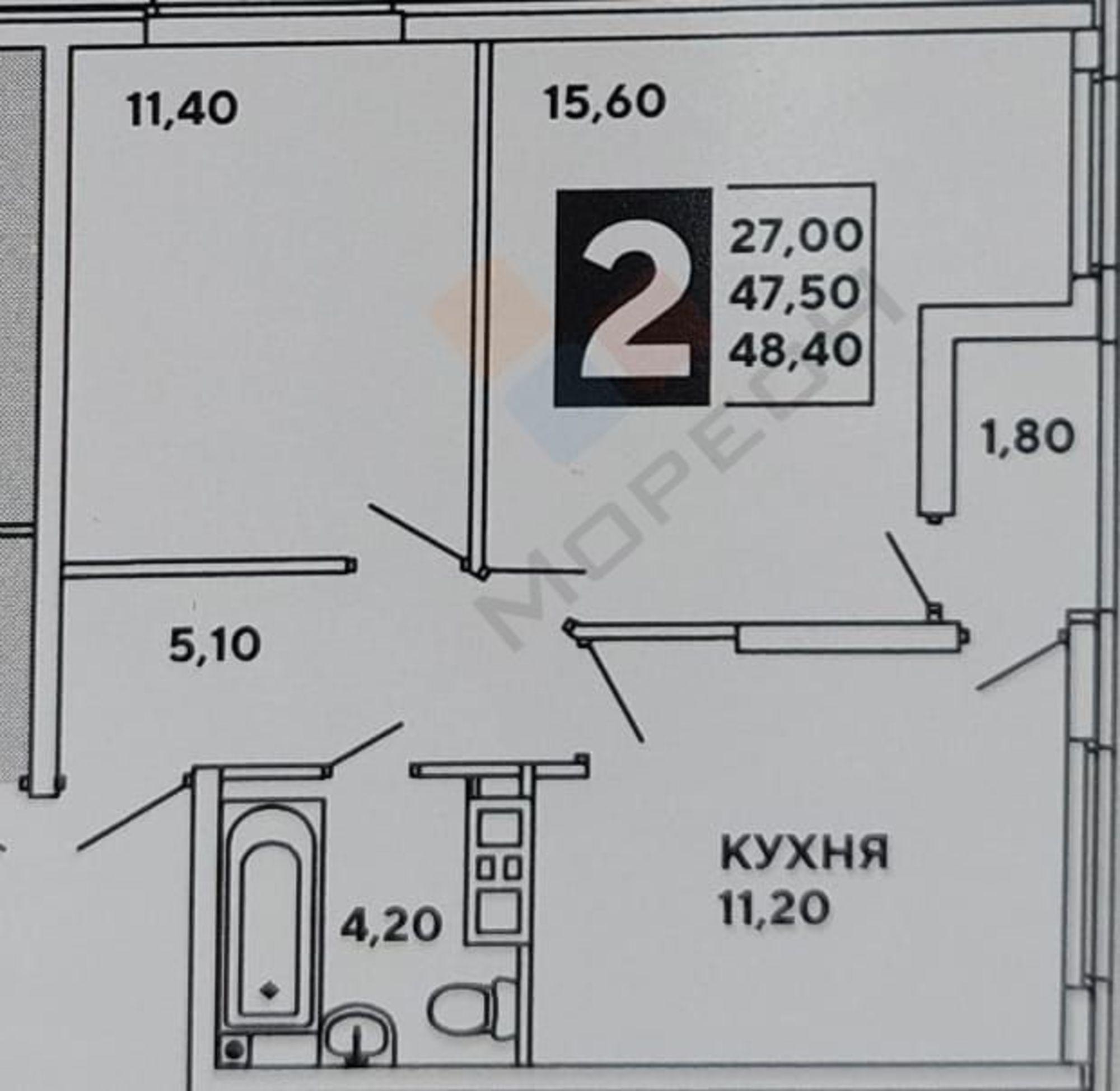 Купить квартиру за 5 600 000 рублей на Западный Обход ул, 39/2