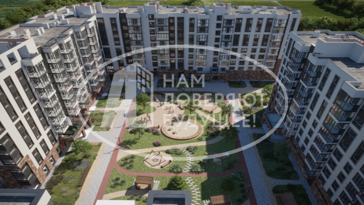 2-комн квартира в новом доме улица Улановой, 7