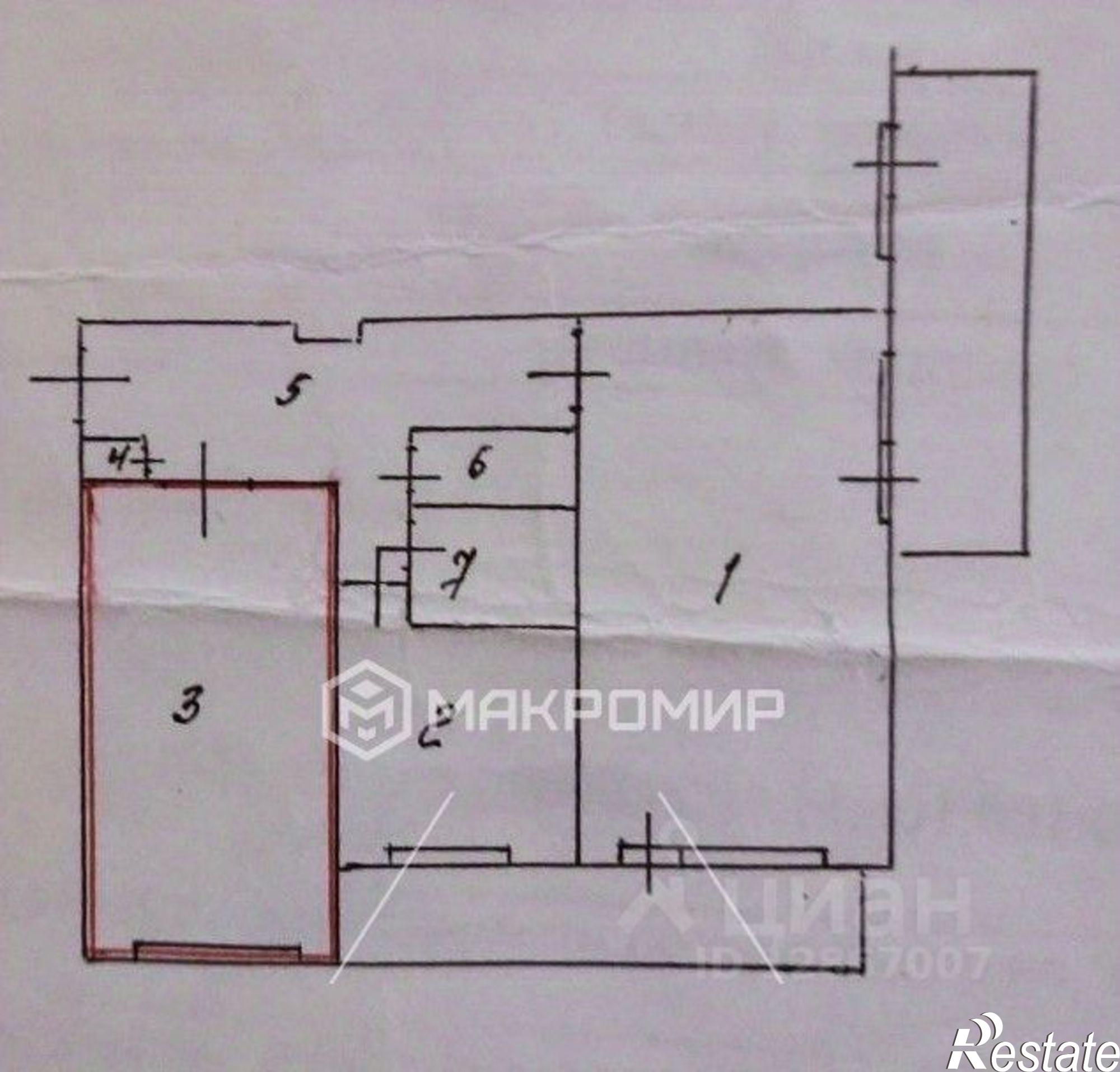 Купить комнату за 1 799 000 рублей на проспект Советских Космонавтов, 37