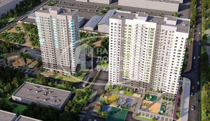 2-комн квартира в новом доме улица Гусарова, 5А