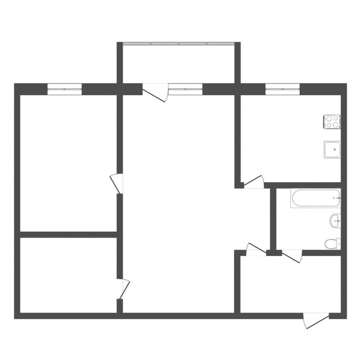 2-комн квартира Малышева, 37
