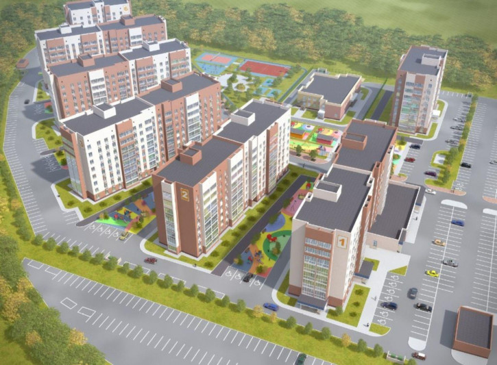 2-комн квартира в новом доме Соборная, 16