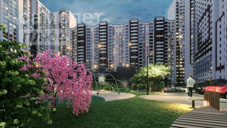 3-комн квартира в новом доме Бакалинская улица, 4
