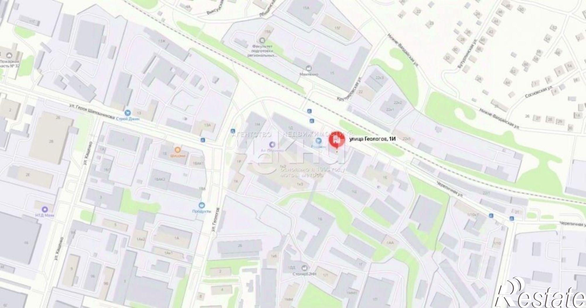 Купить ОСЗ, отдельно стоящее здание за 59 880 800 рублей на улица Геологов, 1Д/1