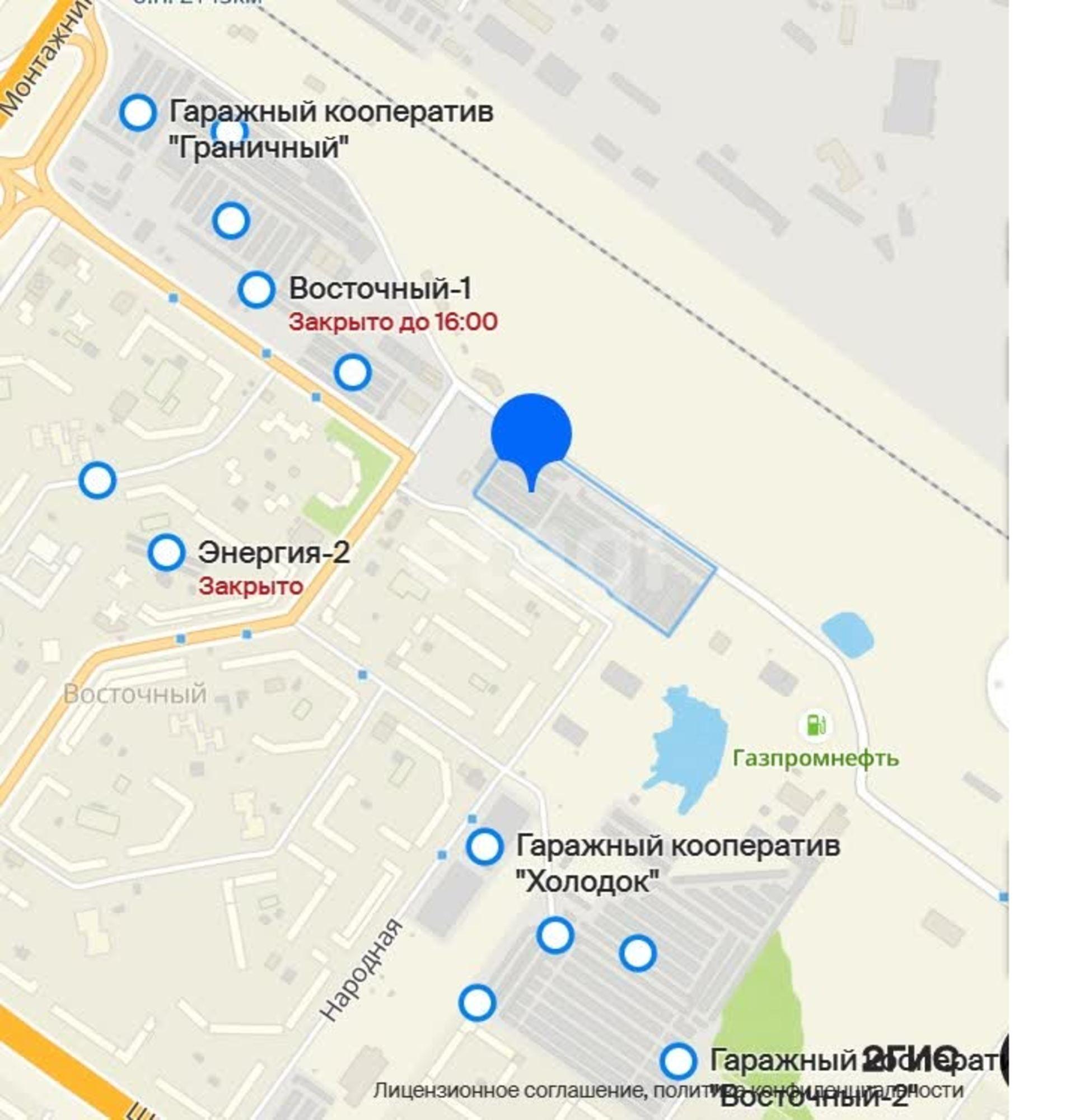Купить гараж, место в паркинге за 490 000 рублей на 30 лет Победы 135