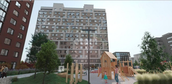1-комн квартира в новом доме Николая Глебова, 4