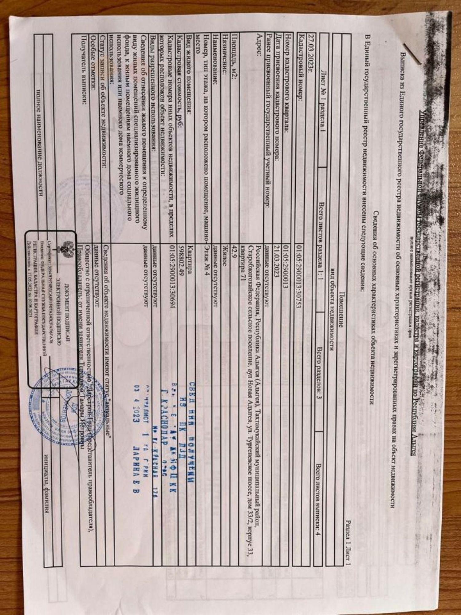 Купить квартиру за 6 500 000 рублей на Тургеневское ш ул, 33/2к33