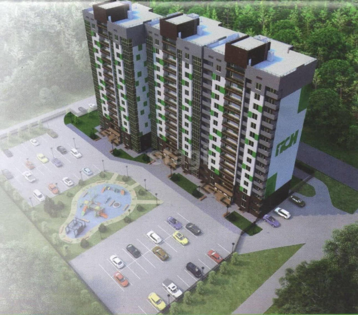 1-комн квартира в новом доме Лунная улица