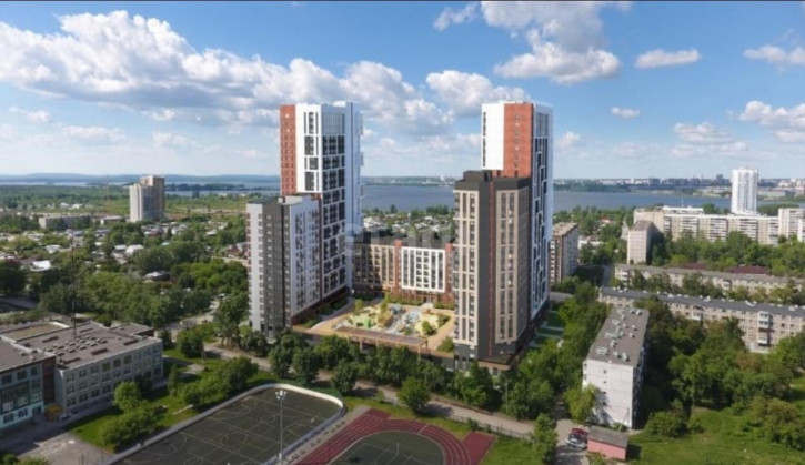 1-комн квартира в новом доме Крауля, Дом 2.1 (1.1), Русь