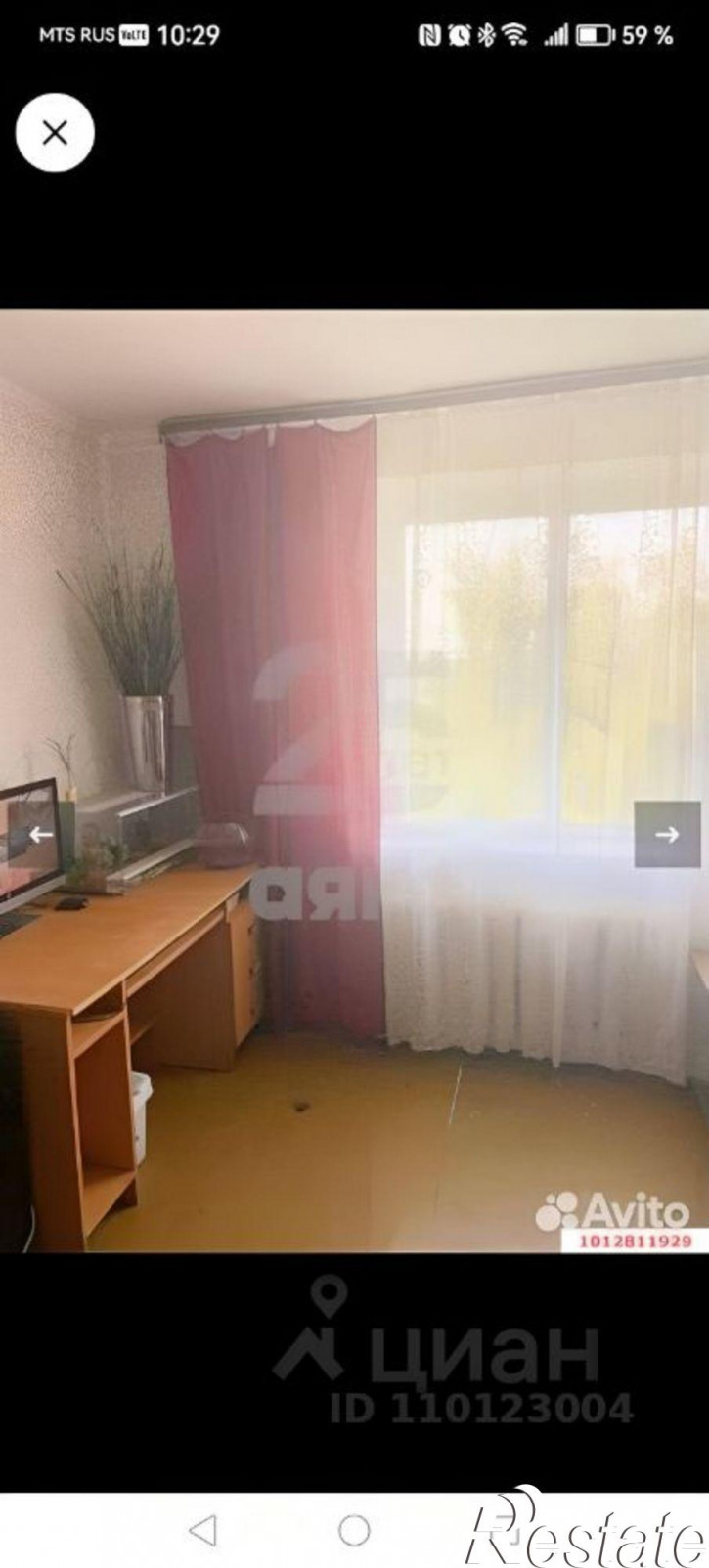 Комната улица 16-й Полевой Участок, 19,  д. 19