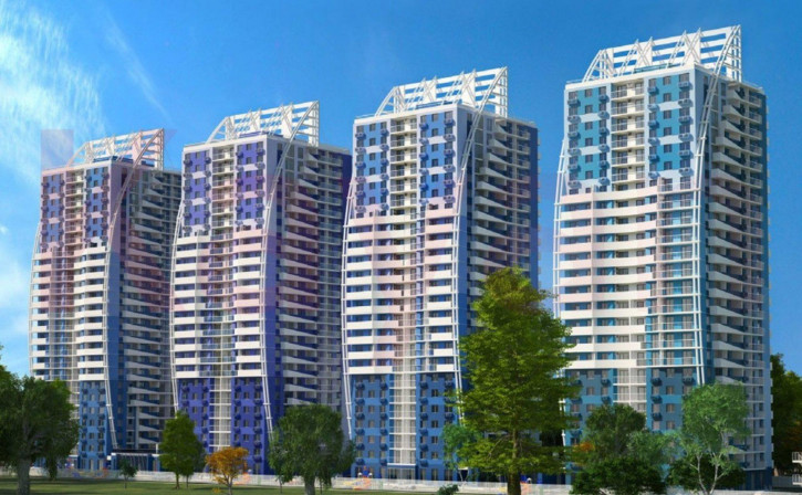 1-комн квартира в новом доме ул Автолюбителей