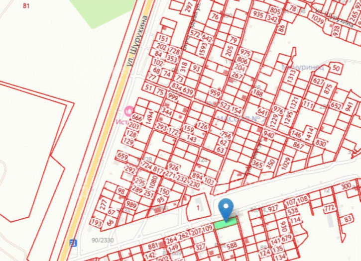 Земельный участок ул. Шурухина