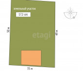 коттедж 115.5 кв м Лесная, 1Г