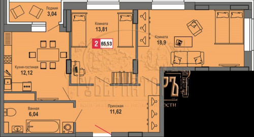 Продажа 3-комн квартиры Оснабрюкская ул, 24