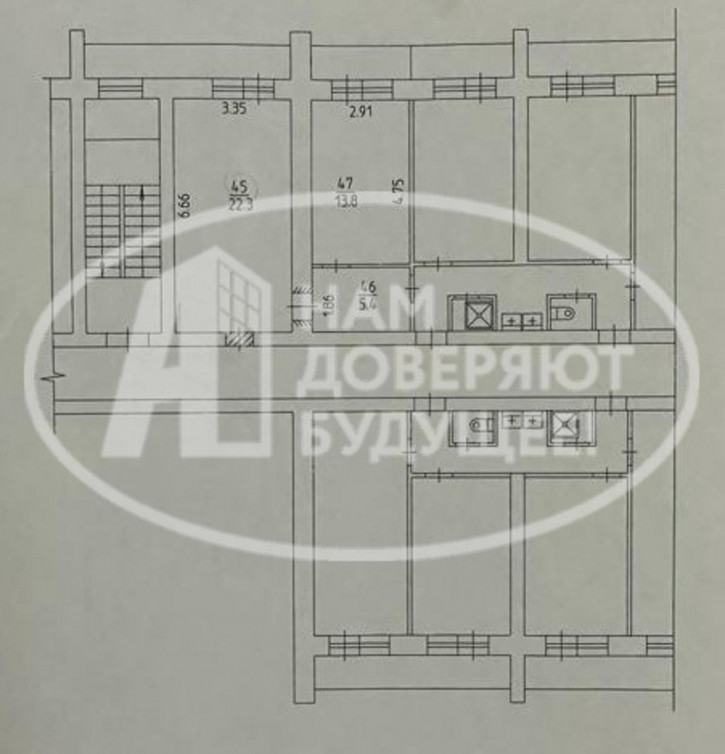 1-комн квартира Сергинская улица, 7