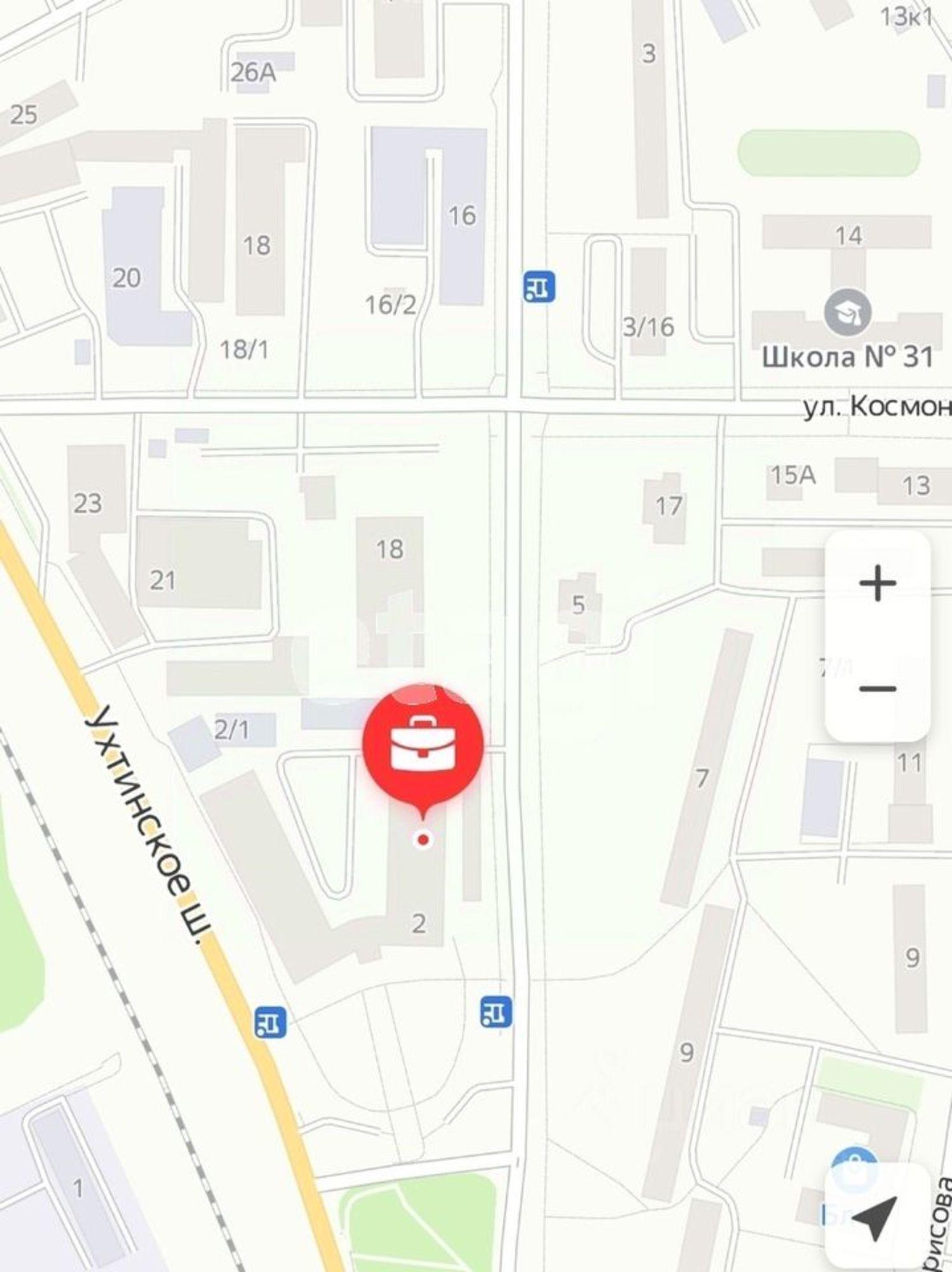 Купить офис, помещение под офис за 2 787 900 рублей на Ухтинское шоссе, 2