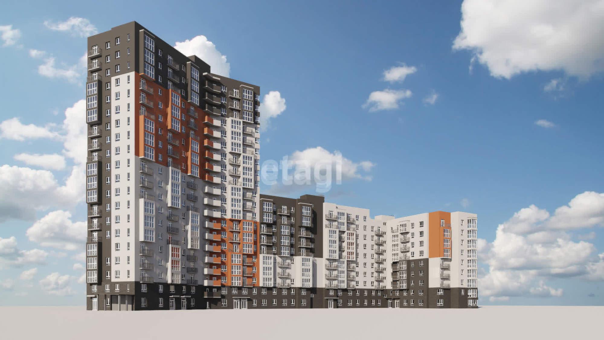 Купить студию за 3 700 000 рублей на Краснооктябрьская, 16