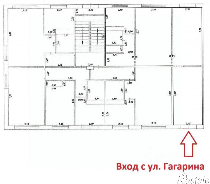 Офис улица Гагарина, 84А,  д. 84А