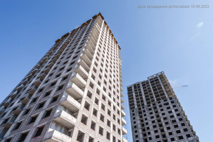 1-комн квартира в новом доме Новгородская, 9а