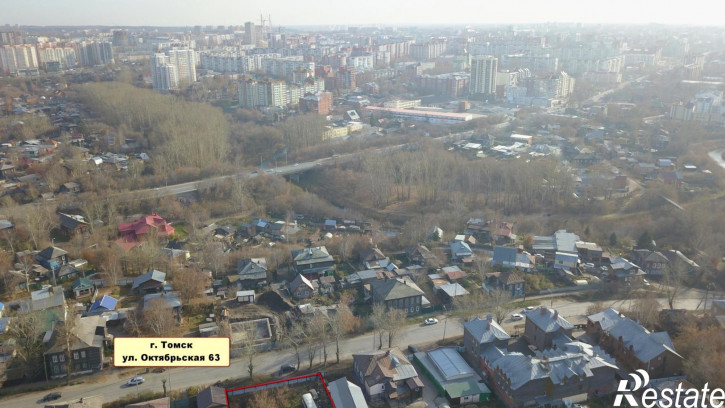 Земельный участок Октябрьская улица,63