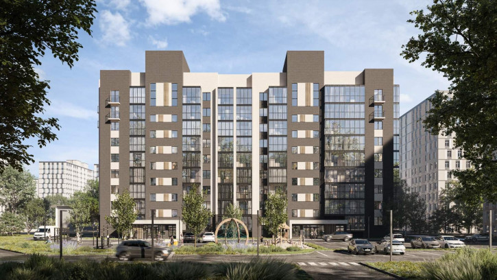 2-комн квартира в новом доме Бурмакинская улица, д.13а