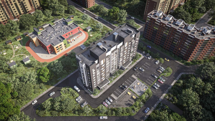 1-комн квартира в новом доме Бурмакинская улица, д.13а