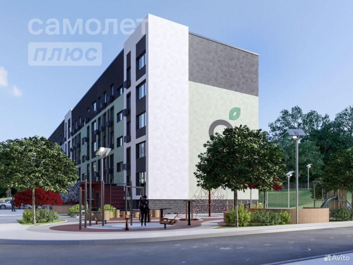 1-комн квартира в новом доме улица Академика Курчатова