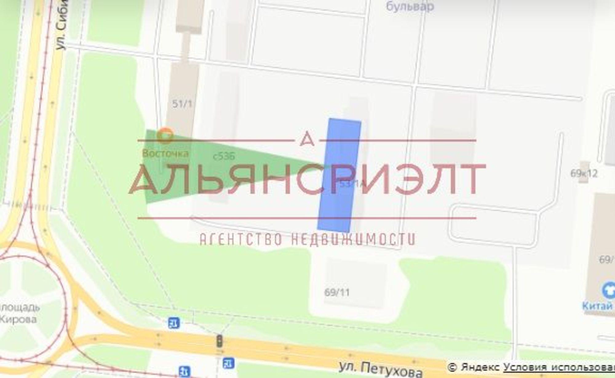 Купить квартиру за 4 700 000 рублей на ул. Сибиряков-Гвардейцев,53 стр