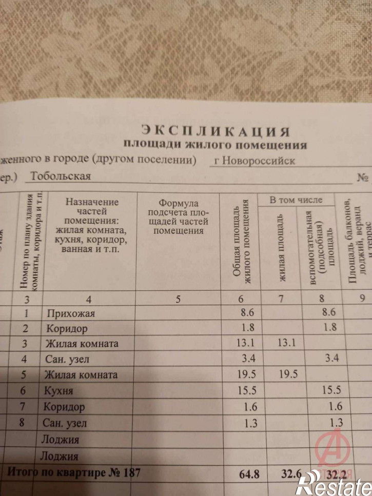 2-комн квартира Тобольская улица, 7кА