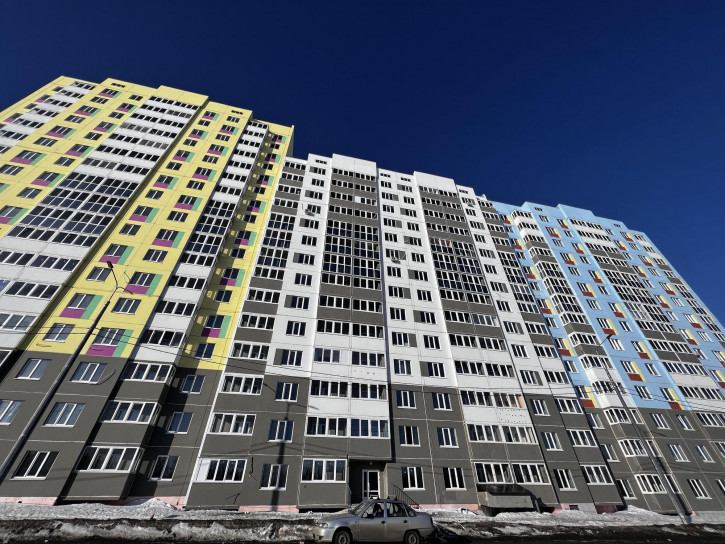 1-комн квартира в новом доме улица Братьев Хусаиновых, 8