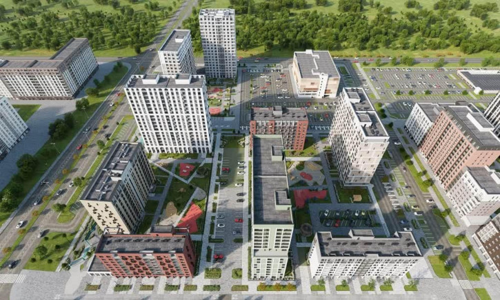 1-комн квартира в новом доме Николая Глебова, 10