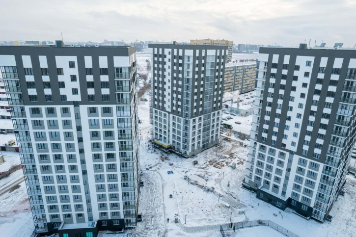1-комн квартира в новом доме Интернациональная, 197А