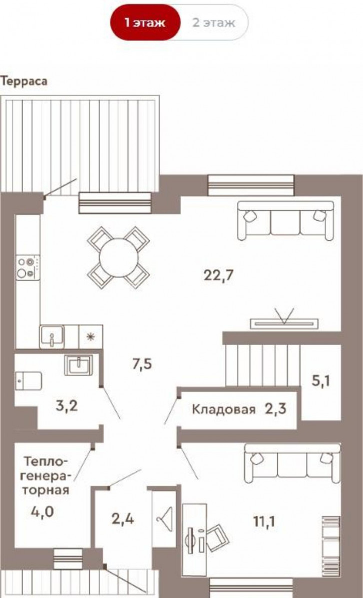 Коттедж/дом Пихтовая улица, 4