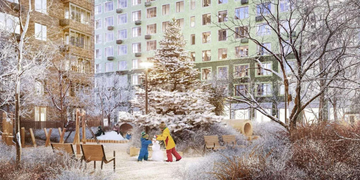 1-комн квартира Эльвиры Федоровой, 1