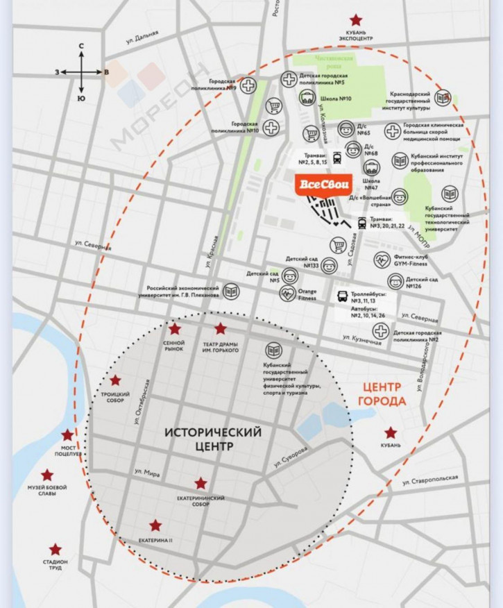 1-комн квартира в новом доме Колхозная улица, 5/2 к4