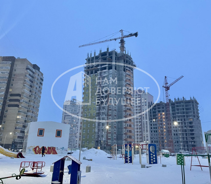 1-комн квартира в новом доме улица Карпинского, 110А