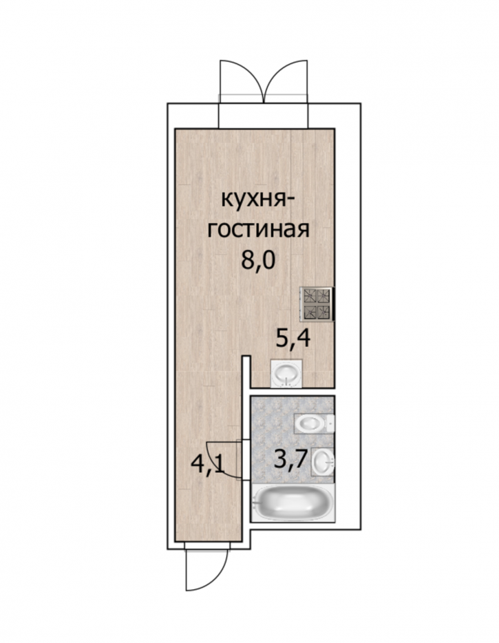 Студия улица Энтузиастов
