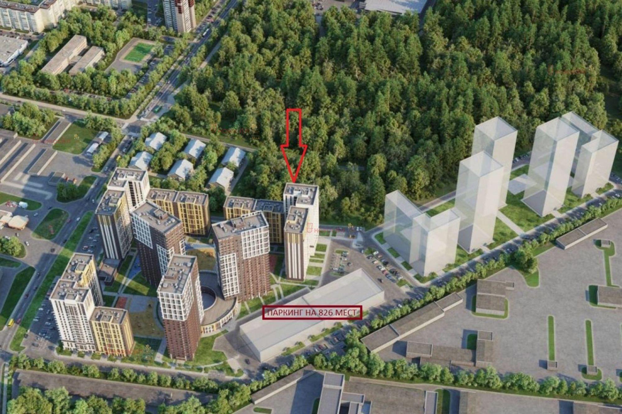 Купить квартиру за 7 199 000 рублей на Учителей 33/4/3