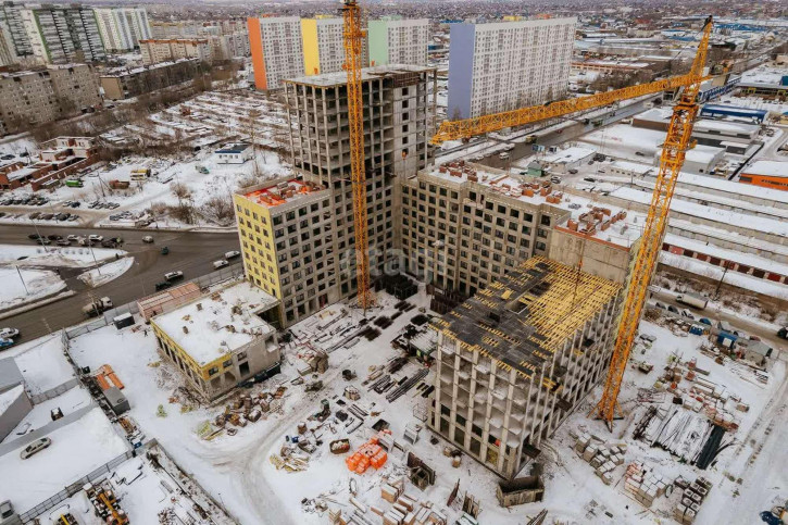 2-комн квартира в новом доме Ветеранов труда, SuperSky (Суперский), Этап 1