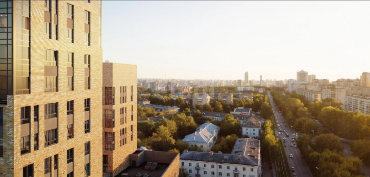 2-комн квартира в новом доме Блюхера, Дом 3.1, Тёплые кварталы (Baza) стр 18/5
