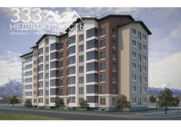 3-комн квартира в новом доме Весенняя ул
