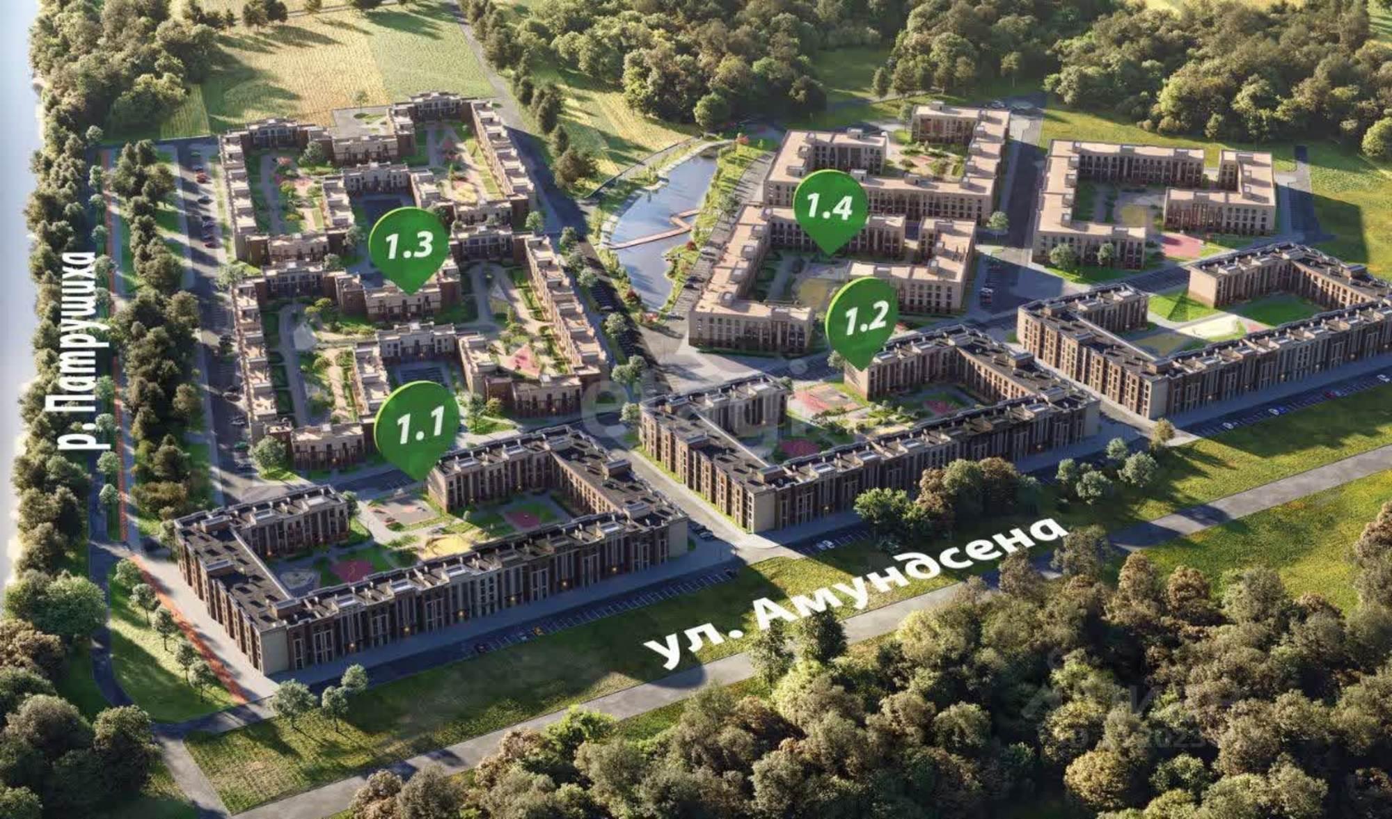 Купить квартиру за 10 500 000 рублей на Амундсена, 129 стр 5