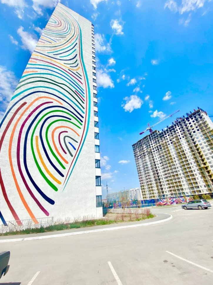 1-комн квартира в новом доме ул Бородина, 2
