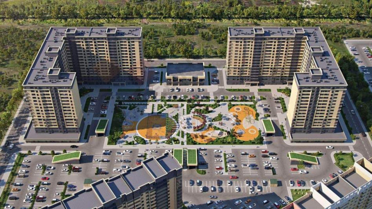 1-комн квартира в новом доме Западный Обход ул, 69