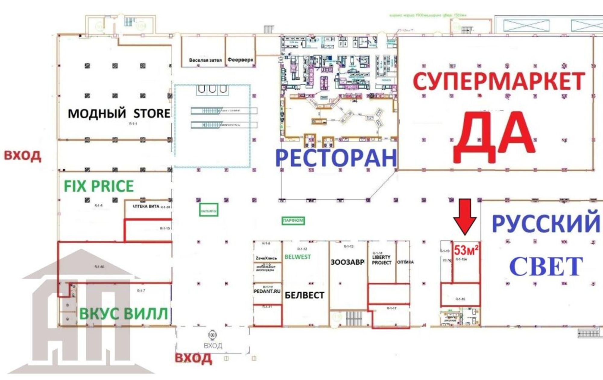 Сдать торговое помещение за 74 200 рублей на Калинина пр-кт, 13а